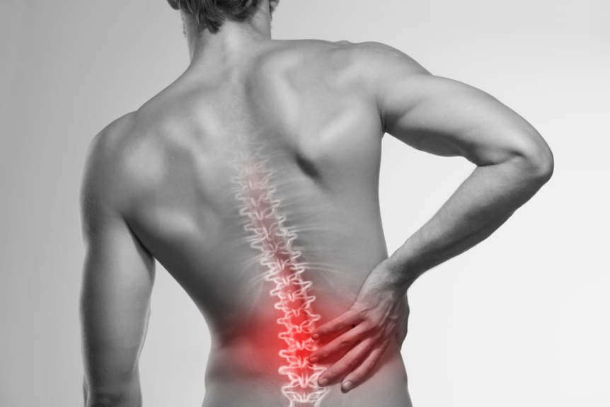 back pain illustration